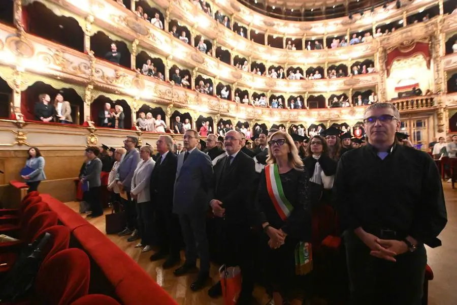 La festa di laurea alla Cattolica di Brescia