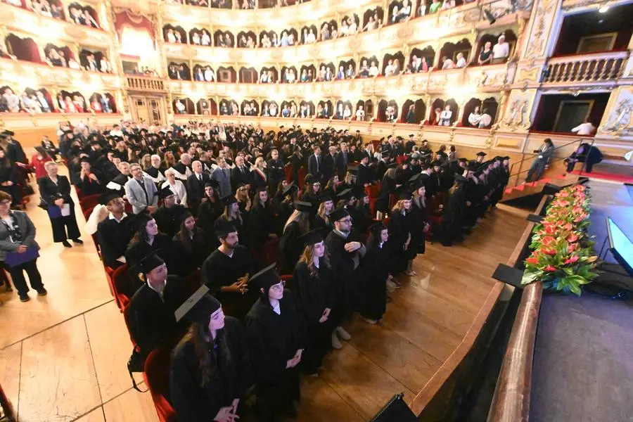 CRONACA BRESCIA TEATRO GRANDE FESTA DI LAUREA UNIVERSITA' CATTOLICA PER CARINI 24-05-2025 MARCO ORTOGNI NEW EDEN GROUP