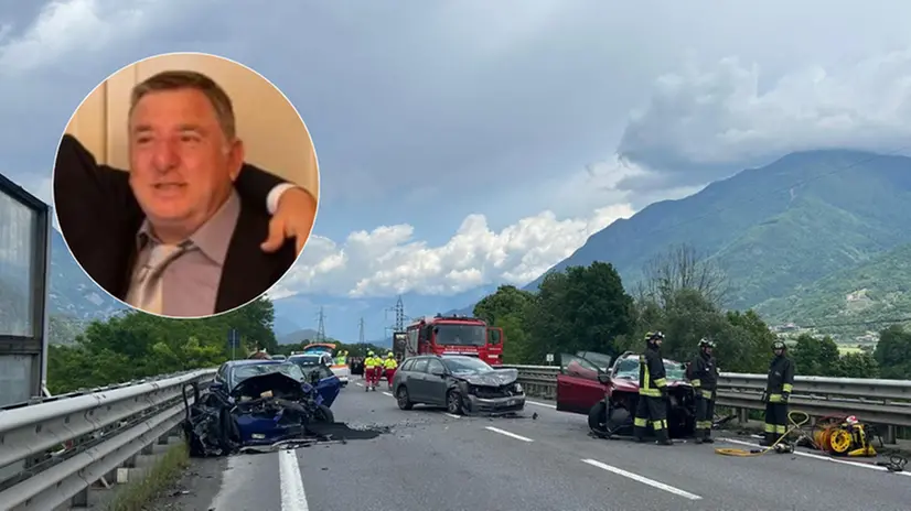 Angelo Domeneghini è la vittima dell'incidente di Artogne
