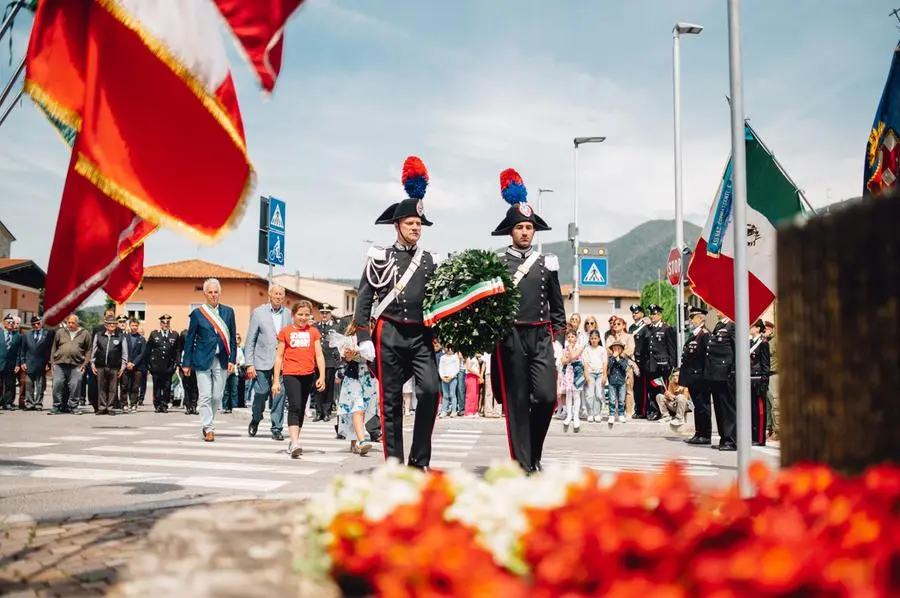 La commemorazione di Luigi De Bernardo a Clusane
