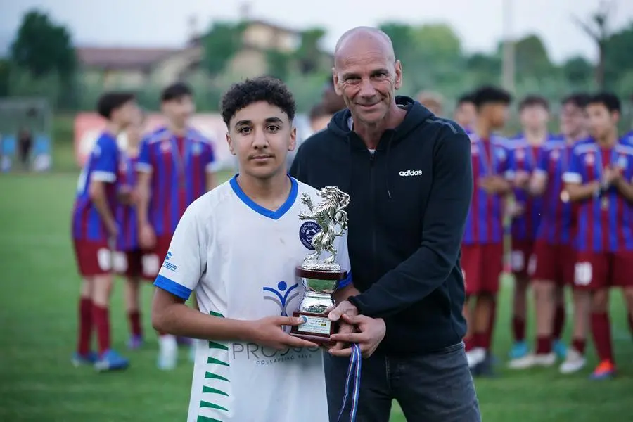 COPPA BRESCIA CALCIO FINALE CHALLENGE U15 PASSIRANO - TORBOLE CASAGLIA NELLA FOTO BEST PLAYER ELSEIDE ALI SHERIF 24-05-2025 perteghella@newreporter