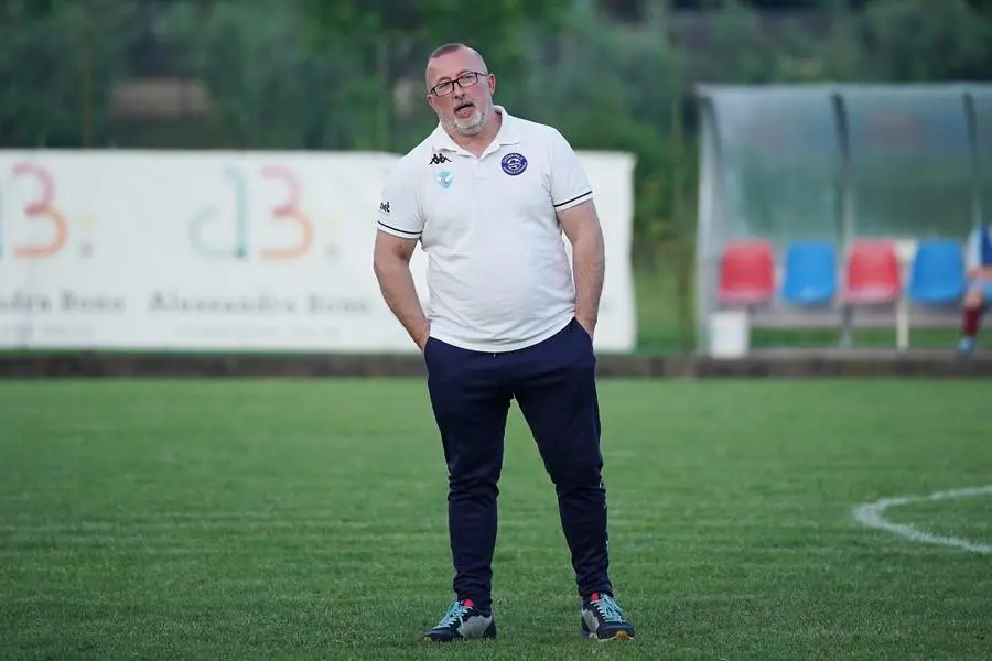 COPPA BRESCIA CALCIO FINALE CHALLENGE U15 PASSIRANO - TORBOLE CASAGLIA NELLA FOTO MISTER ROBOLINI STEFANO 24-05-2025 perteghella@newreporter