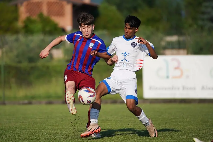COPPA BRESCIA CALCIO FINALE CHALLENGE U15 PASSIRANO - TORBOLE CASAGLIA NELLA FOTO UN MOMENTO DI GIOCO 24-05-2025 perteghella@newreporter