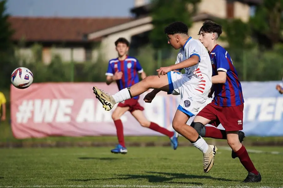 COPPA BRESCIA CALCIO FINALE CHALLENGE U15 PASSIRANO - TORBOLE CASAGLIA NELLA FOTO UN MOMENTO DI GIOCO 24-05-2025 perteghella@newreporter