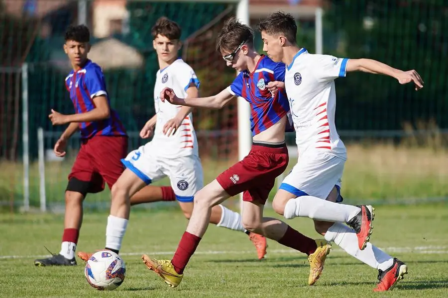 COPPA BRESCIA CALCIO FINALE CHALLENGE U15 PASSIRANO - TORBOLE CASAGLIA NELLA FOTO UN MOMENTO DI GIOCO 24-05-2025 perteghella@newreporter