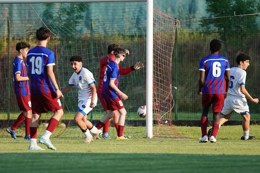 COPPA BRESCIA CALCIO FINALE CHALLENGE U15 PASSIRANO - TORBOLE CASAGLIA NELLA FOTO GOL TORBOLE CASAGLIA 24-05-2025 perteghella@newreporter