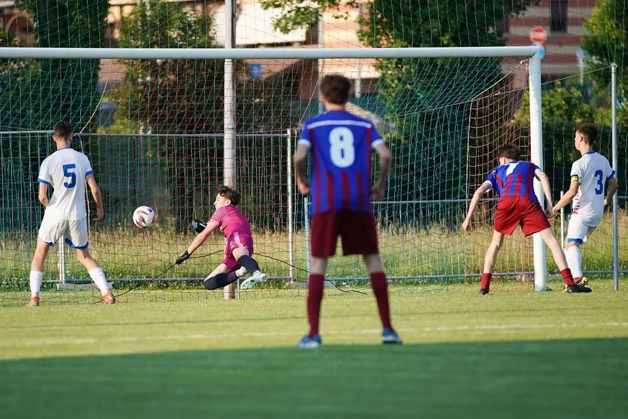 COPPA BRESCIA CALCIO FINALE CHALLENGE U15 PASSIRANO - TORBOLE CASAGLIA NELLA FOTO GOL PASSIRANO 24-05-2025 perteghella@newreporter