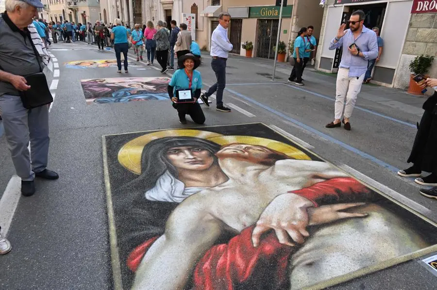 I madonnari in corso Martiri