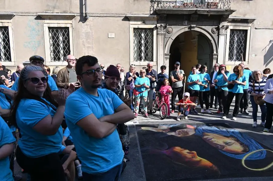 I madonnari in corso Martiri