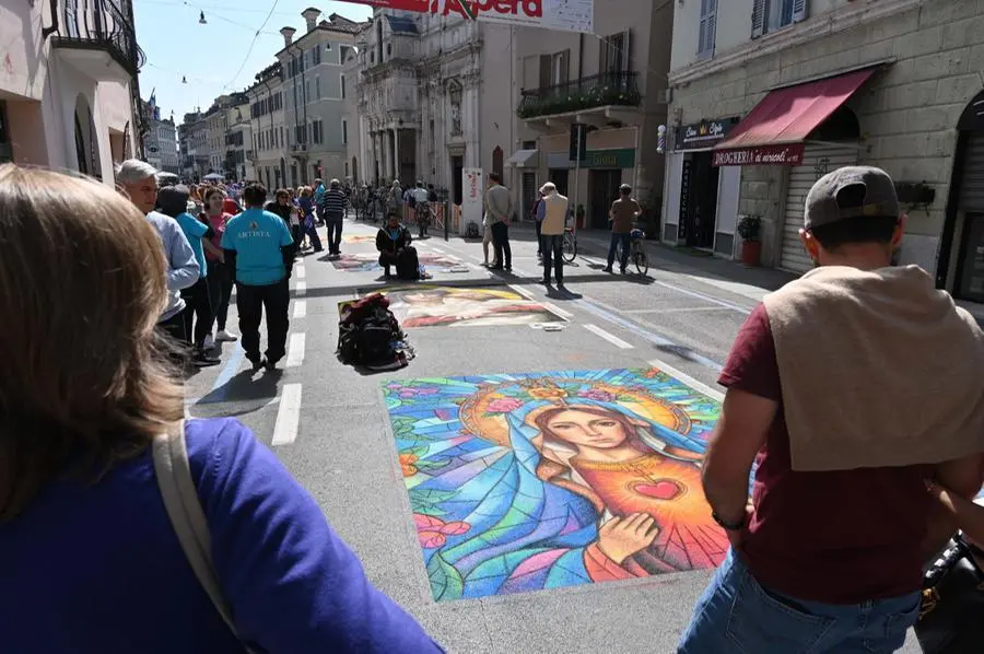 I madonnari in corso Martiri