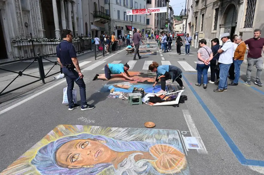 I madonnari in corso Martiri