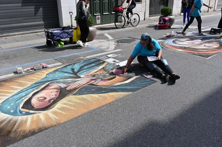 I madonnari in corso Martiri