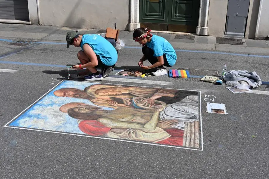 I madonnari in corso Martiri