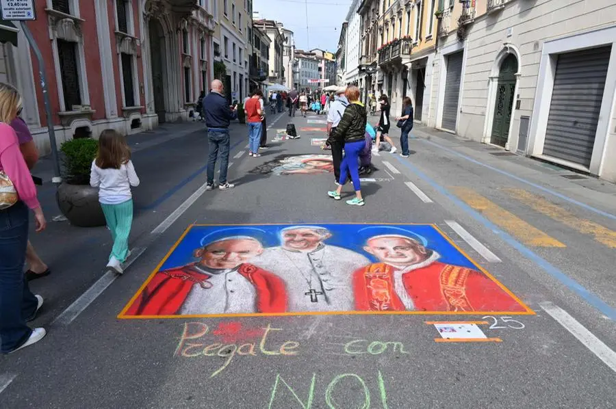 I madonnari in corso Martiri