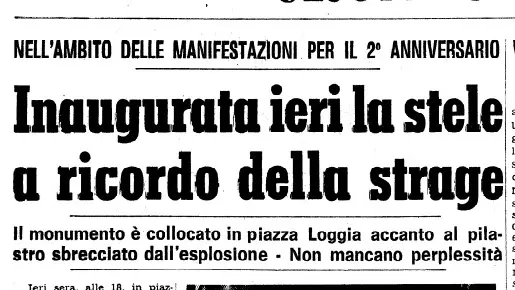 La pagina del GdB il 27 maggio 1976 © www.giornaledibrescia.it