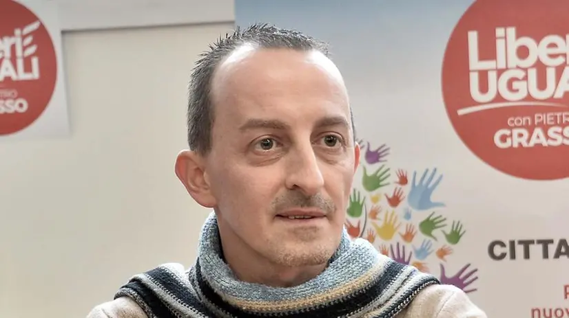 Il segretario provinciale di Sinistra Italia, Luca Trentini © www.giornaledibrescia.it
