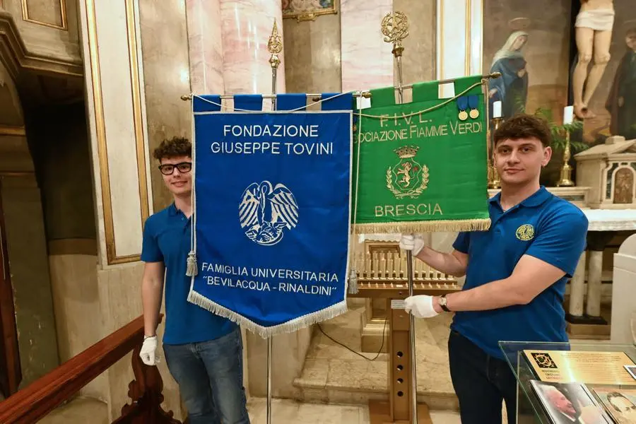 La messa in San Luca in memoria di Chizzolini
