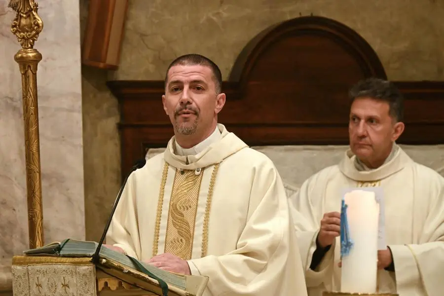 La messa in San Luca in memoria di Chizzolini