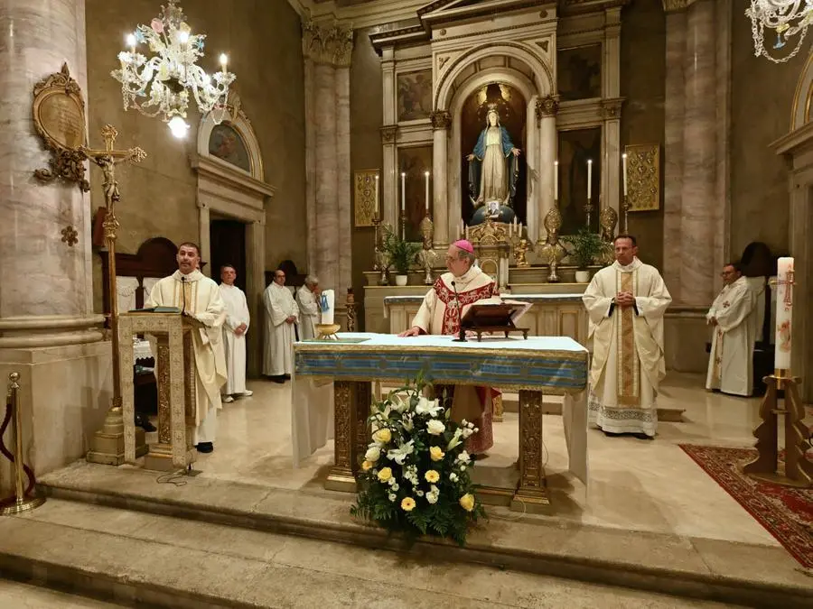 La messa in San Luca in memoria di Chizzolini
