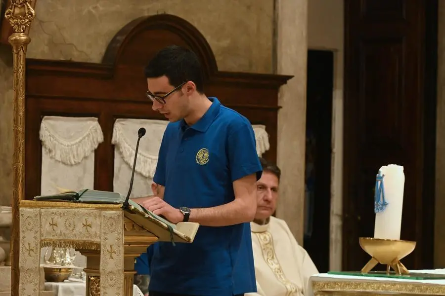 La messa in San Luca in memoria di Chizzolini