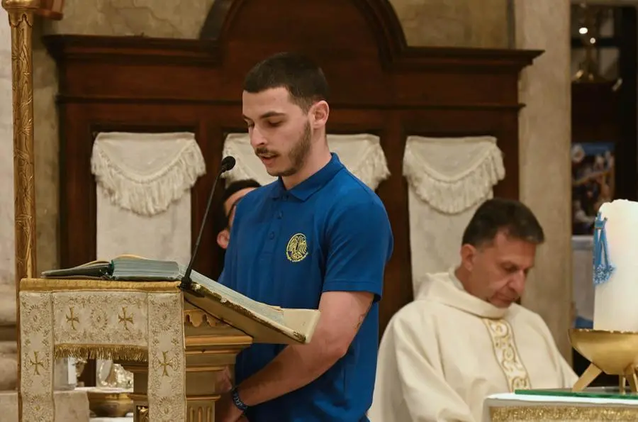 La messa in San Luca in memoria di Chizzolini