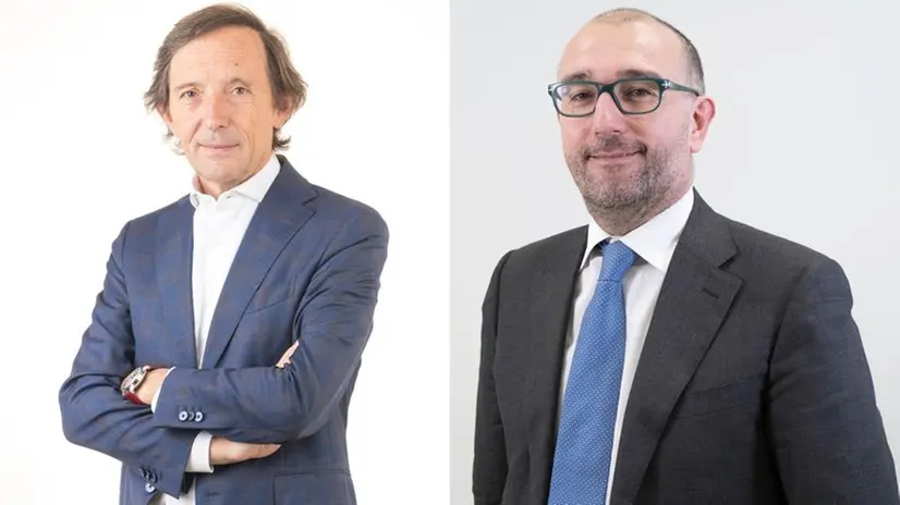 Il presidente Silvano Lancini e il direttore generale Dario Vemagi