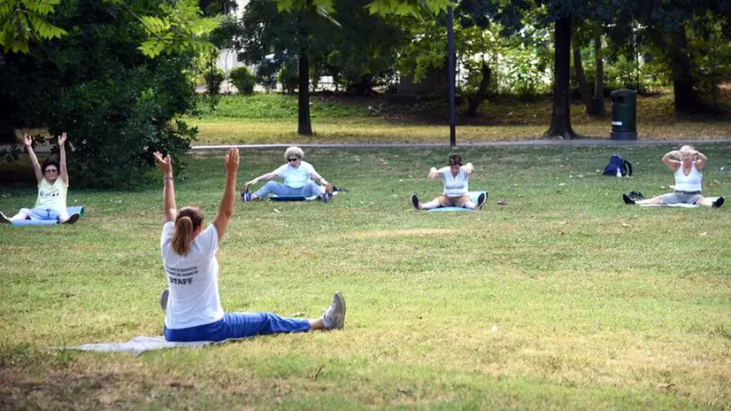 Un'attività della scorsa edizione di «Sport al Parco» - © www.giornaledibrescia.it