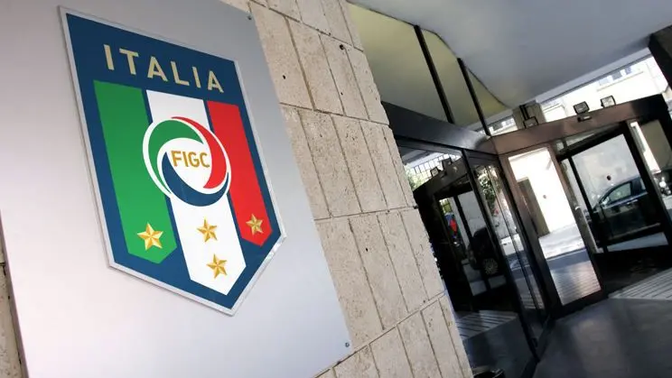L'ingresso della sede della Figc