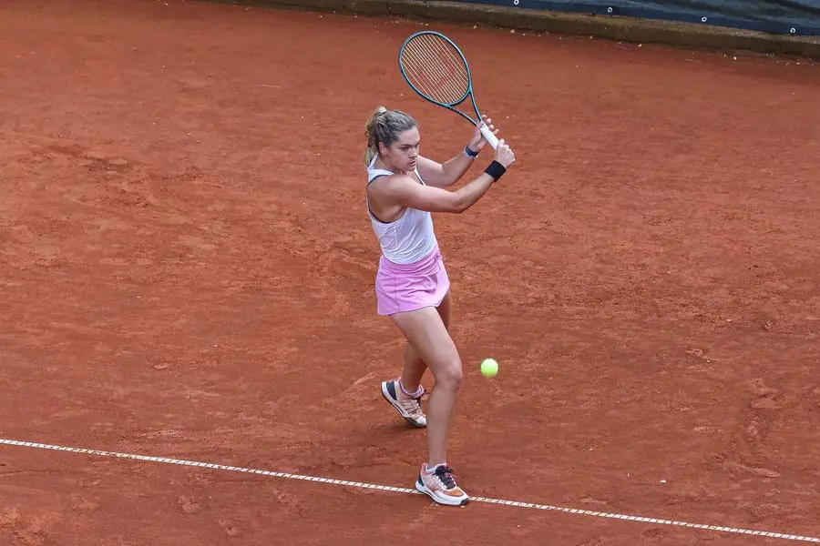 Sport Tennis Internazionali Femminili Forza e Costanza 2025 (14.30- 18.30) nella foto Caty McNally   27/05/2025 nicoli@newreporter