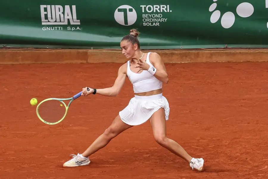Sport Tennis Internazionali Femminili Forza e Costanza 2025 (14.30- 18.30) nella foto  Diletta Cherubini  27/05/2025 nicoli@newreporter