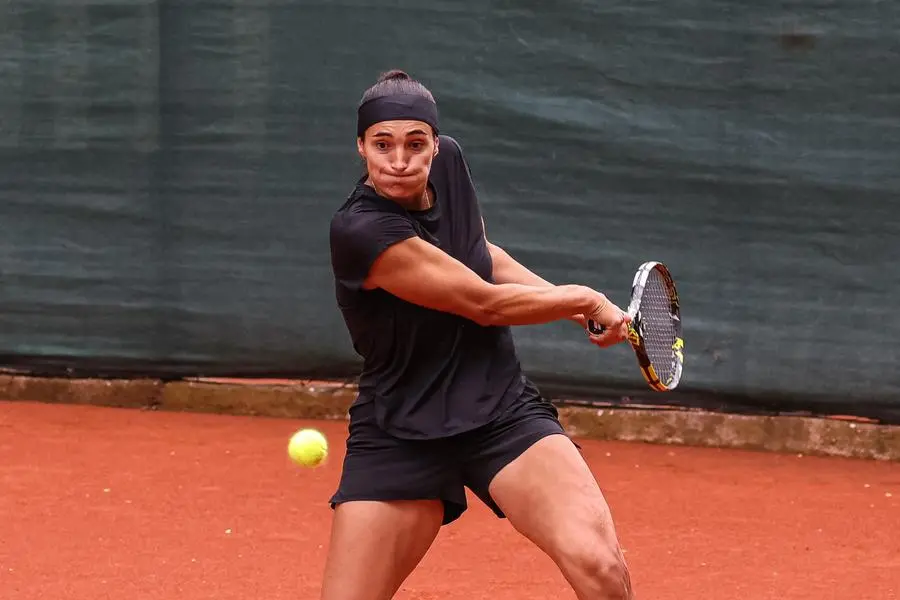 Sport Tennis Internazionali Femminili Forza e Costanza 2025 (14.30- 18.30) nella foto Silvia Ambrosio   27/05/2025 nicoli@newreporter