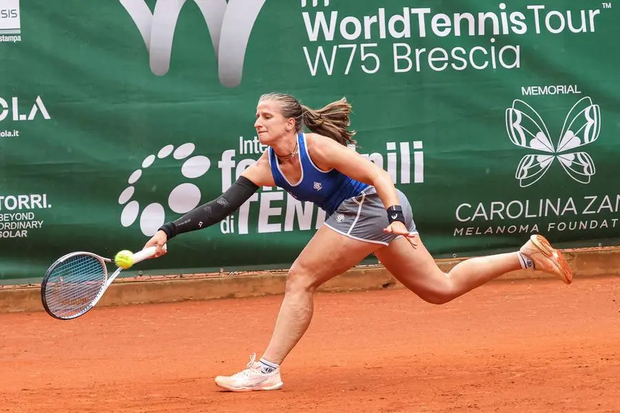 Sport Tennis Internazionali Femminili Forza e Costanza 2025 (14.30- 18.30) nella foto Aurora Zantedeschi   27/05/2025 nicoli@newreporter