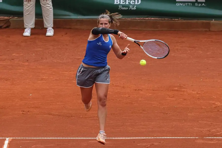 Sport Tennis Internazionali Femminili Forza e Costanza 2025 (14.30- 18.30) nella foto Aurora Zantedeschi   27/05/2025 nicoli@newreporter