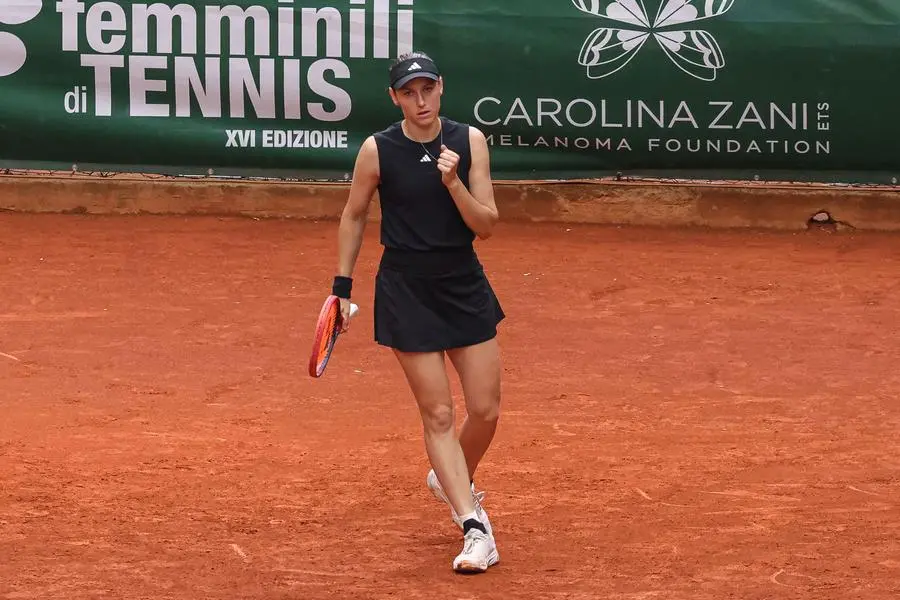 Sport Tennis Internazionali Femminili Forza e Costanza 2025 (14.30- 18.30) nella foto  Kaja Juvan   27/05/2025 nicoli@newreporter