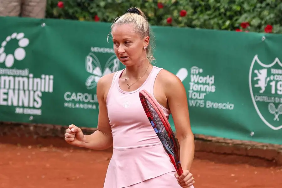 Sport Tennis Internazionali Femminili Forza e Costanza 2025 (14.30- 18.30) nella foto  Alessandra Mazzola  27/05/2025 nicoli@newreporter