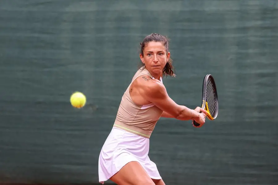 Sport Tennis Internazionali Femminili Forza e Costanza 2025 (14.30- 18.30) nella foto Jessica Bertoldo   27/05/2025 nicoli@newreporter