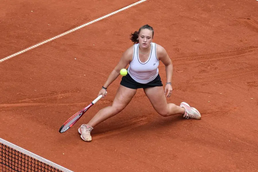 Sport Tennis Internazionali Femminili Forza e Costanza 2025 (14.30- 18.30) nella foto  Viola Turini  27/05/2025 nicoli@newreporter