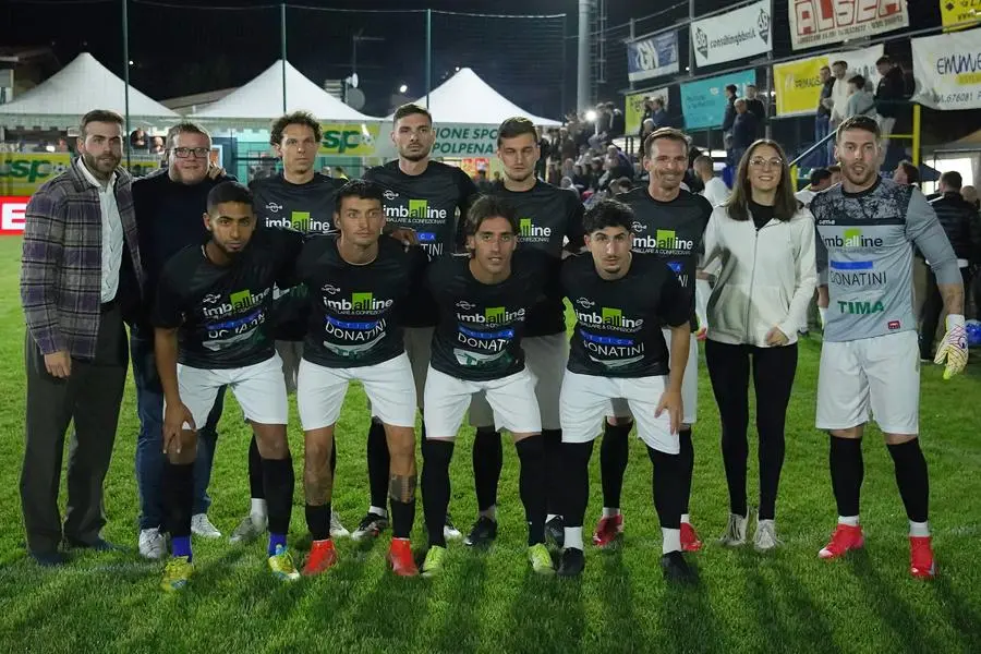 SPORT CALCIO 45¡ TORNEO NOTTURNO POLPENAZZE PRIMA L'IMMOBILIARE CASTELCOVATI - OTTICA DONATINI/IMBAL LINE/TIMA NELLA FOTO OTTICA DONATINI 27-05-2025 perteghella@newreporter