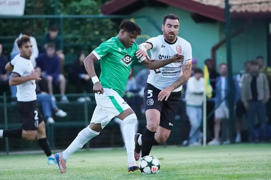 SPORT CALCIO 45¡ TORNEO NOTTURNO POLPENAZZE PRIMA NOVA SIDER FORGITAL - SCALVENZI/COSTRUZIONI SPECIALI BRESCIANE NELLA FOTO YVES E SCAPPI 27-05-2025 perteghella@newreporter
