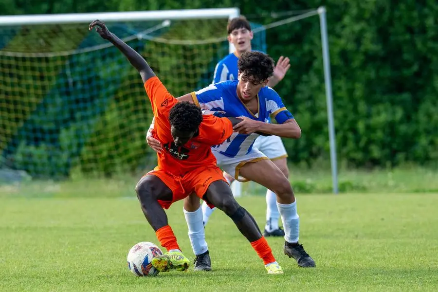 SPORT CALCIO COPPA BRESCIA NEXT GEN UNDER 19 PRO PALAZZOLO - OSPITALETTO nella foto GOL PRO PALAZZOLO 1-0 MANTO GAETANO 27/05/2025 Biasi@newreporter