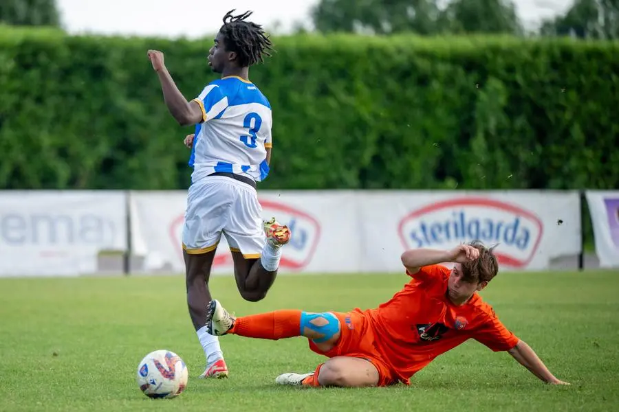 SPORT CALCIO COPPA BRESCIA NEXT GEN UNDER 19 PRO PALAZZOLO - OSPITALETTO nella foto UN MOMENTO DI GIOCO 27/05/2025 Biasi@newreporter