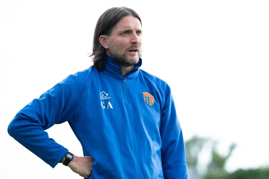 SPORT CALCIO COPPA BRESCIA NEXT GEN UNDER 19 PRO PALAZZOLO - OSPITALETTO nella foto ALLENATORE OSPITALETTO GIOSA ANTONIO 27/05/2025 Biasi@newreporter