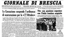 La prima pagina del GdB del 28 maggio 1974