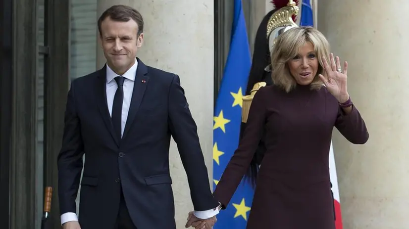Brigitte e Emmanuel Macron