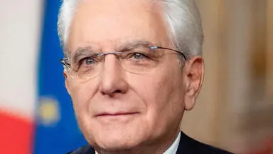 Il Presidente della Repubblica Sergio Mattarella in occasione della cerimonia militare del Mak Pi 100 del 205° corso Fierezza, Modena, 23 maggio 2025. ANSA/UFFICIO STAMPA QUIRINALE +++ NPK +++ NO SALES, EDITORIAL USE ONLY +++