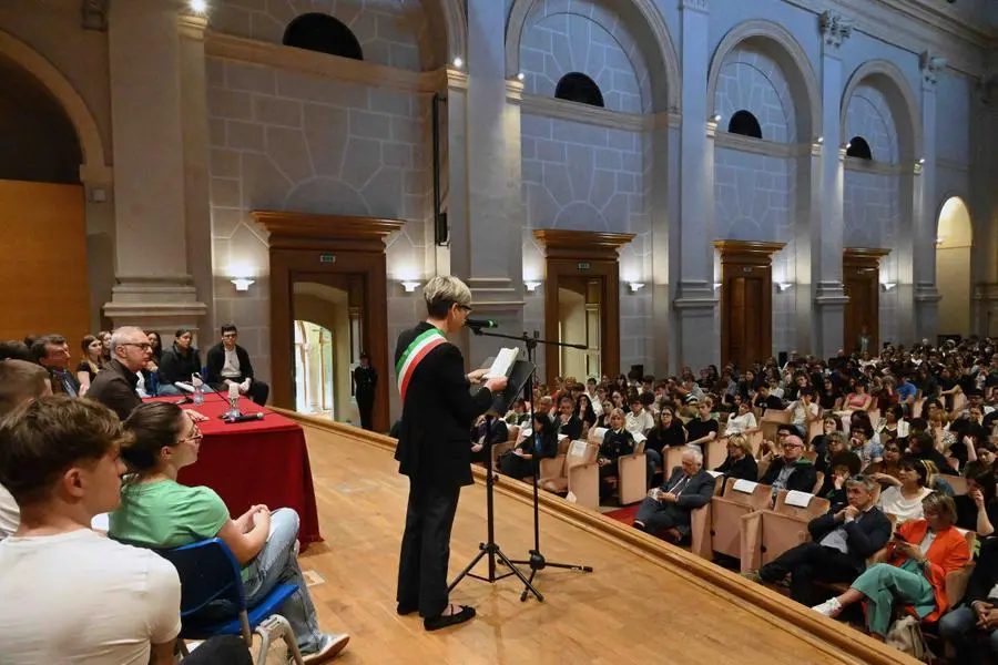 Antonio Scurati all'auditorium San Barnaba