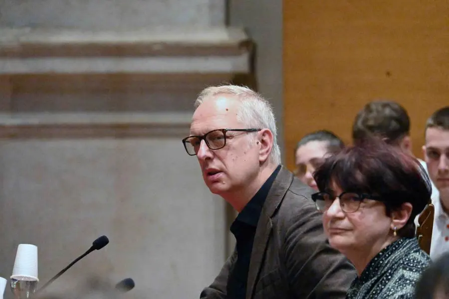 Antonio Scurati all'auditorium San Barnaba