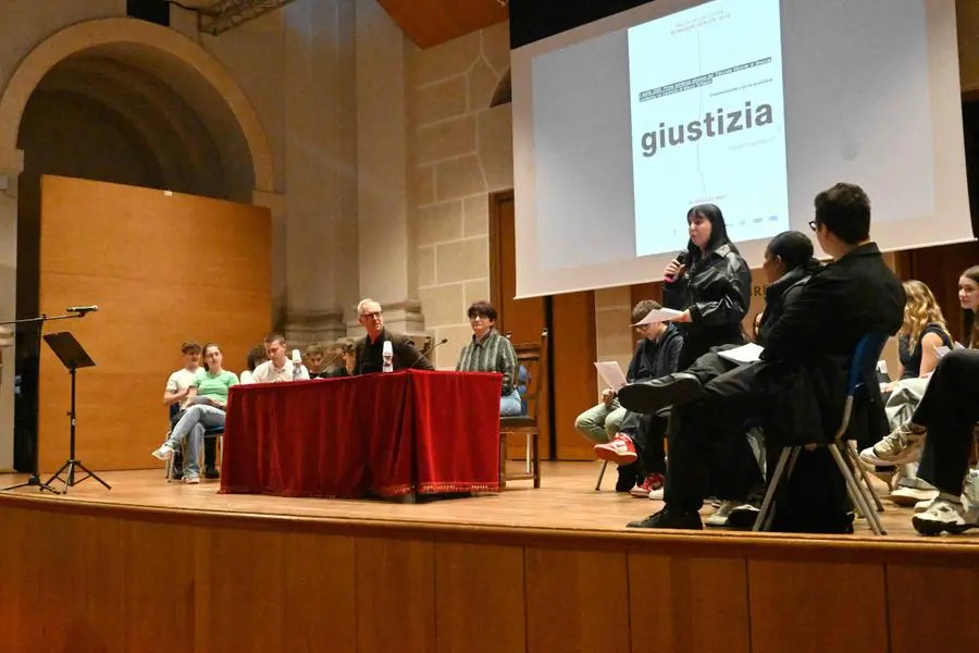 Antonio Scurati all'auditorium San Barnaba