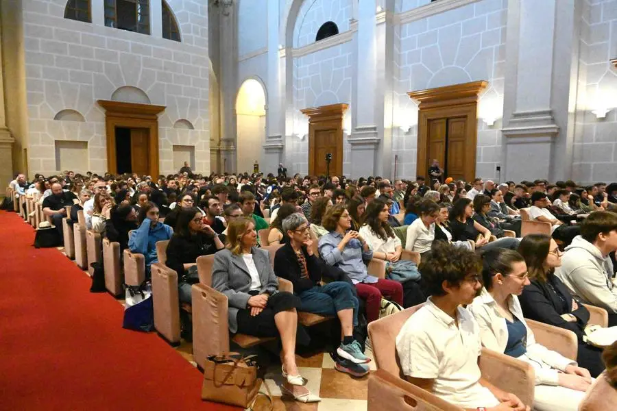 Antonio Scurati all'auditorium San Barnaba