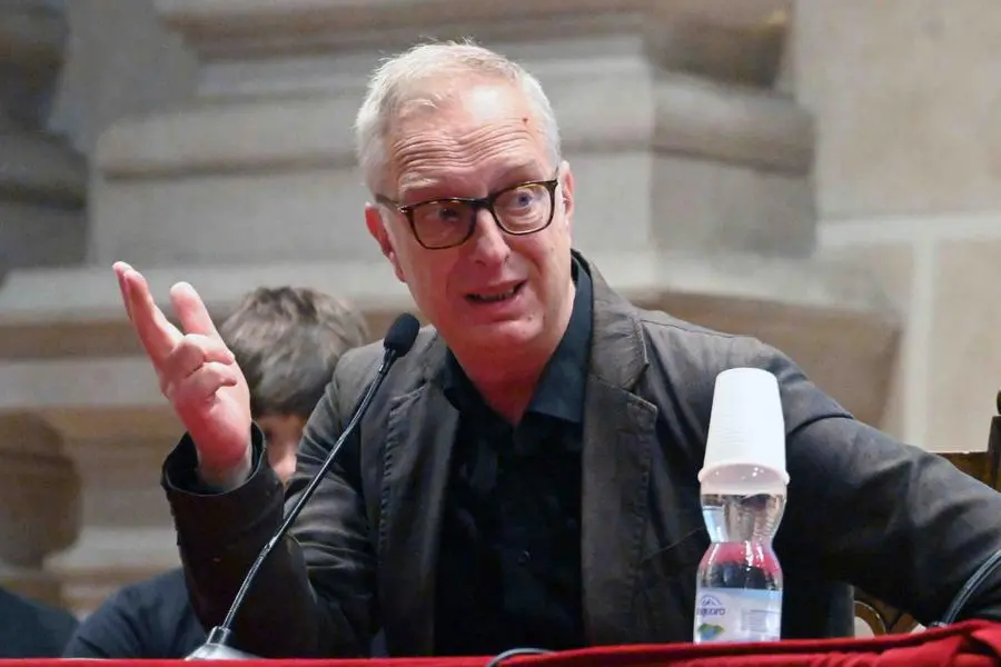 Antonio Scurati all'auditorium San Barnaba